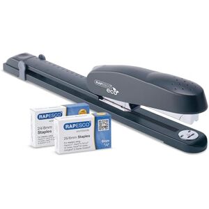 Rapesco 1480 ECO 790 Heavy Duty Long Arm Stapler with 2000 Staples, 50 Sheet Capacity, Charcoal Rapesco 1480 ECO 790 Heavy Duty Long Arm Stapler with 2000 Staples, 50 Sheet Capacity, Charcoal