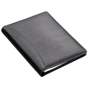 ALASSIO Bormio 43008-1 Writing Case DIN A5 Leather Black ALASSIO Bormio 43008-1 Writing Case DIN A5 Leather Black