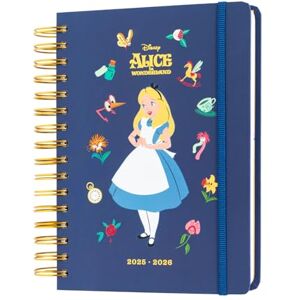 Grupo Erik A5 Academic Diary 2025-2026 Page A Day Alice in Wonderland Disney Stationery Back To School Planner 2025-2026 Student, A5 Mid Year Diary 2025-2026 Page A Day Alice in Wonderland Gifts Grupo Erik A5 Academic Diary 2025-2026 Page A Day Alice in Wonderland Disney Stationery Back To School Planner 2025-2026 Student, A5 Mid Year Diary 2025-2026 Page A Day Alice in Wonderland Gifts