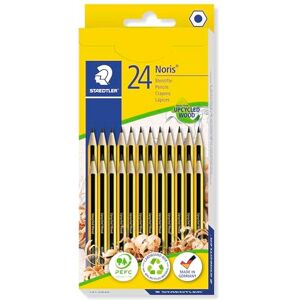 STAEDTLER HB Drawing Pencils for Sketching and Writing Noris School Set of 24, 121-CD24 STAEDTLER HB Drawing Pencils for Sketching and Writing Noris School Set of 24, 121-CD24