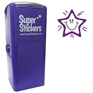 SuperStickers Printy 4933 Smiley Star Teacher Stamp – Self-Inking Education Stamper for Marking Pupils’ Work, Reward Charts & Homework – Purple Ink, Durable & Eco-Friendly – By SuperStickers Printy 4933 Smiley Star Teacher Stamp – Self-Inking Education Stamper for Marking Pupils’ Work, Reward Charts & Homework – Purple Ink, Durable & Eco-Friendly – By