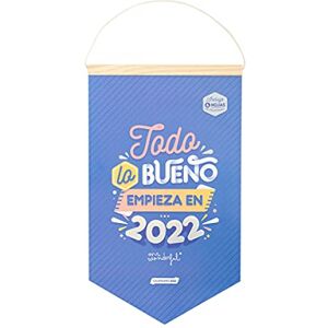 Mr. Wonderful Wall Calendar Everything Good Starts in 2022 multicoloured WOA11295ES Mr. Wonderful Wall Calendar Everything Good Starts in 2022 multicoloured WOA11295ES