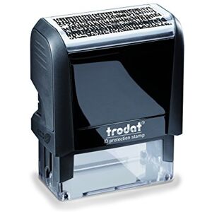 Trodat Printy 4912 Data Defender Self-inking Stamp Black 47x18mm Trodat Printy 4912 Data Defender Self-inking Stamp Black 47x18mm