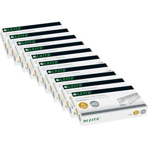 Leitz Power Performance Staples P3 (26/6), 10 x 5000 Pieces, Galvanised, 55721000 Leitz Power Performance Staples P3 (26/6), 10 x 5000 Pieces, Galvanised, 55721000