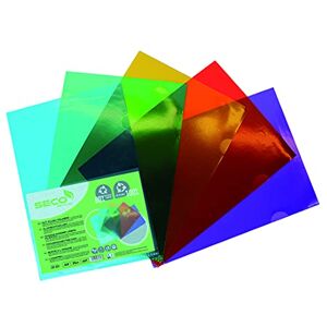 SECO A4 Recycled Cut Flush Folder Assorted Colours (Pack of 25) SECO A4 Recycled Cut Flush Folder Assorted Colours (Pack of 25)