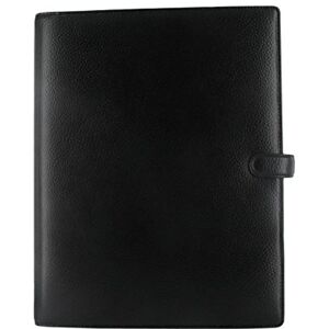 Filofax Finsbury A4 Leather Organiser Black Filofax Finsbury A4 Leather Organiser Black