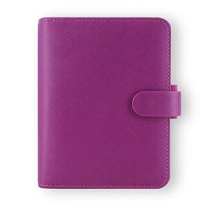 Filofax Saffiano Pocket Organiser Raspberry Filofax Saffiano Pocket Organiser Raspberry