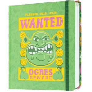 Grupo Erik Academic Diary 2025-2026 Page A Day Shrek Stationery Back To School Planner 2025-2026 Student, Mid Year Page A Day Diary Shrek Gifts Grupo Erik Academic Diary 2025-2026 Page A Day Shrek Stationery Back To School Planner 2025-2026 Student, Mid Year Page A Day Diary Shrek Gifts