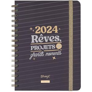 Mr. Wonderful Mr.Wonderful – Office 2024 Week to View Diary – Dreams, Projects and Great Moments 22.1 x 2.1 x 15.6 cm Mr. Wonderful Mr.Wonderful – Office 2024 Week to View Diary – Dreams, Projects and Great Moments 22.1 x 2.1 x 15.6 cm