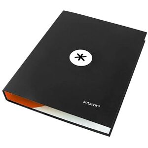 Antartik Folder liderpapel a4 Lined 4 Rings 25 mm Round Black Antartik Folder liderpapel a4 Lined 4 Rings 25 mm Round Black