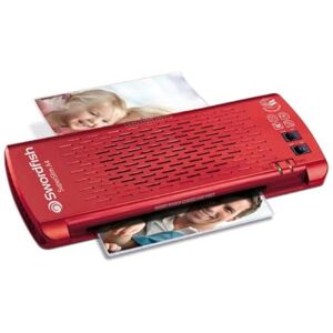 Swordfish Super Slim A4 Paper/Document Laminator with 4 Rollers Red Ref: 40186 Swordfish Super Slim A4 Paper/Document Laminator with 4 Rollers Red Ref: 40186