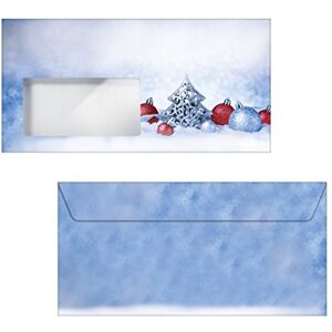 Sigel DU086 Christmas envelopes "Christmas Moments", DL, with window, 90 gsm, 25 pcs. Sigel DU086 Christmas envelopes "Christmas Moments", DL, with window, 90 gsm, 25 pcs.