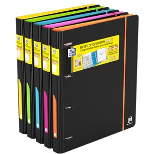 Oxford Easy Organiser Ring Binder 30 mm Spine Expanded Polypropylene Cover Assorted Colours Oxford Easy Organiser Ring Binder 30 mm Spine Expanded Polypropylene Cover Assorted Colours