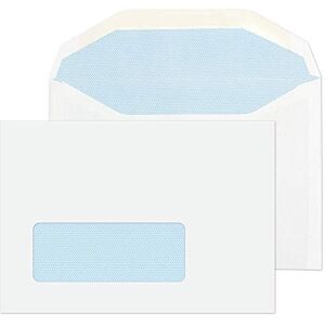 Blake Purely Everyday C6 114 x 162 mm 80 gsm Gummed Mailer Window Envelopes (2601) White Pack of 1000 Blake Purely Everyday C6 114 x 162 mm 80 gsm Gummed Mailer Window Envelopes (2601) White Pack of 1000