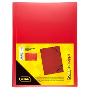 Idena Elastic Folder, DIN A3 transluzent Rot Idena Elastic Folder, DIN A3 transluzent Rot
