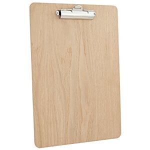 Porter and Woodman Chalkboards UK Clipboard, Wood, Natural, 24 x 34 x 2 cm Porter and Woodman Chalkboards UK Clipboard, Wood, Natural, 24 x 34 x 2 cm