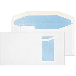 Blake Purely Everyday DL+ 121 x 235 mm 90 gsm Gummed Mailer Portrait Window Envelopes (9114PW) White Pack of 1000 Blake Purely Everyday DL+ 121 x 235 mm 90 gsm Gummed Mailer Portrait Window Envelopes (9114PW) White Pack of 1000