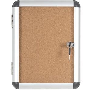 Bi-Office Display Case Enclore, Cork Surface, Acrylic Door, Aluminium Frame, 28.0 x 36.7 cm (1x A4) Bi-Office Display Case Enclore, Cork Surface, Acrylic Door, Aluminium Frame, 28.0 x 36.7 cm (1x A4)