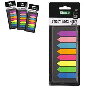 D.RECT Self-Adhesive PET Bookmarks Set of 24 with Ruler 12x45 mm 8x25 Page Markers Multicolored Eye-Catching Colored Sticky Notes 12cm Measurement D.RECT Self-Adhesive PET Bookmarks Set of 24 with Ruler 12x45 mm 8x25 Page Markers Multicolored Eye-Catching Colored Sticky Notes 12cm Measurement