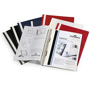 Durable DURAPLUS Presentation Folder Pack of 25 A4 Assorted Folders Ideal for Storing Presentations, Invoices, Quotations, School Work & More Durable DURAPLUS Presentation Folder Pack of 25 A4 Assorted Folders Ideal for Storing Presentations, Invoices, Quotations, School Work & More