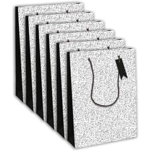 Clairefontaine 32493-2Cpack A Set of 6 Excellia Gift Bags- Large size 26,5x14x33cm 210g Design : Baudelaire Gift wrapping, Ideal for games, Puzzles Clairefontaine 32493-2Cpack A Set of 6 Excellia Gift Bags- Large size 26,5x14x33cm 210g Design : Baudelaire Gift wrapping, Ideal for games, Puzzles