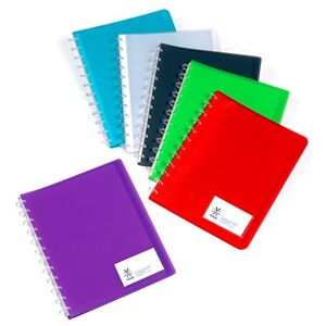 Viquel 097795-49 Geode 40 Sides Plastic Book with Removable Pockets A4 Assorted Colours (Pack of 12 Viquel 097795-49 Geode 40 Sides Plastic Book with Removable Pockets A4 Assorted Colours (Pack of 12