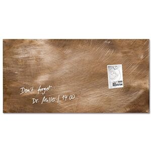 Sigel GL267 Premium Glass magnetic Board, glossy surface, 91 x 46 cm, easy mounting, bronze Artverum Sigel GL267 Premium Glass magnetic Board, glossy surface, 91 x 46 cm, easy mounting, bronze Artverum