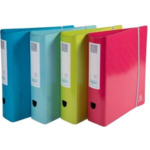 Exacompta Ref 53720E 1928 Collection Prem'Touch Lever Arch File 320 x 300mm in Size, Suitable for A4 Documents, 80mm Round Spine, 80mm Mechanism Random Colour Exacompta Ref 53720E 1928 Collection Prem'Touch Lever Arch File 320 x 300mm in Size, Suitable for A4 Documents, 80mm Round Spine, 80mm Mechanism Random Colour