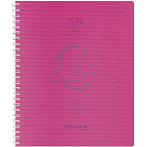 Exacompta – 1 Agenda Diary Sad 22 – Seven 2017 to Dec 2018 – 18.5 x 22.5 cm – Colours: Randomly Exacompta – 1 Agenda Diary Sad 22 – Seven 2017 to Dec 2018 – 18.5 x 22.5 cm – Colours: Randomly