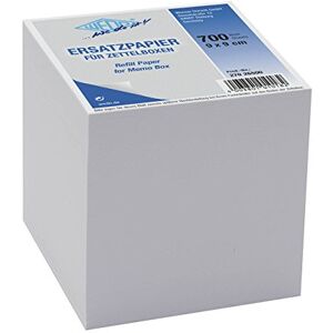 WEDO 27026500 Replacement Paper for Note Box, Wood-Free, 9 x 9 cm, 700 Sheets, White WEDO 27026500 Replacement Paper for Note Box, Wood-Free, 9 x 9 cm, 700 Sheets, White