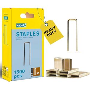 Rapid High Performance No.90 Narrow Crown Staples, Leg Length: 40 mm, 5000127 1500 Pieces Rapid High Performance No.90 Narrow Crown Staples, Leg Length: 40 mm, 5000127 1500 Pieces