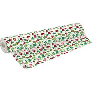 Clairefontaine 211943C One Roll Of Gift Paper Alliance 60g Dimensions : 50x0,70m Design : Red, Green, White Gifts Gift Wrapping, Special Long Length Clairefontaine 211943C One Roll Of Gift Paper Alliance 60g Dimensions : 50x0,70m Design : Red, Green, White Gifts Gift Wrapping, Special Long Length