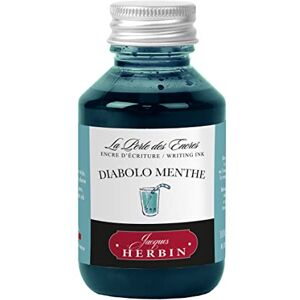 Jacques Herbin 17033T Writing ink bottle 100ml Fountain pens, roller pens Diabolo Menthe Painting Drawing Calligraphy Creative Arts & Crafts Jacques Herbin 17033T Writing ink bottle 100ml Fountain pens, roller pens Diabolo Menthe Painting Drawing Calligraphy Creative Arts & Crafts