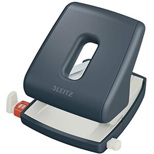 Leitz Hole Punch, 30 Sheet Capacity, Cosy Range, Velvet Grey, 50040089 Leitz Hole Punch, 30 Sheet Capacity, Cosy Range, Velvet Grey, 50040089
