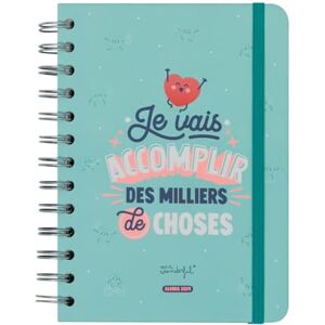 Mr. Wonderful Mr.Wonderful Wonder Small Week to View Diary 2024 I Will Achieve Thousands of Things 22.1 x 2.1 x 15.6 Mr. Wonderful Mr.Wonderful Wonder Small Week to View Diary 2024 I Will Achieve Thousands of Things 22.1 x 2.1 x 15.6