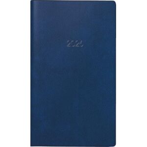 BRUNNEN Pocket Calendar Model 746 2026 A6, Plastic, Dark Blue BRUNNEN Pocket Calendar Model 746 2026 A6, Plastic, Dark Blue