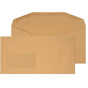 Blake Envelopes Purely Everyday 2904 Kuvertierhüllen Briefumschläge Naßklebung Mit Fenster Manille DL+ 114 x 235 mm 80g/m² 1000 Stück Blake Envelopes Purely Everyday 2904 Kuvertierhüllen Briefumschläge Naßklebung Mit Fenster Manille DL+ 114 x 235 mm 80g/m² 1000 Stück