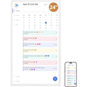 Dragon Calendar, 24" Digital Calendar 2025 Family Wall Planner, 1080P Full HD Interactive Touchscreen, Smart Chore Chart and Home Organization, Gift for Busy Families Scheduling Dragon Calendar, 24" Digital Calendar 2025 Family Wall Planner, 1080P Full HD Interactive Touchscreen, Smart Chore Chart and Home Organization, Gift for Busy Families Scheduling