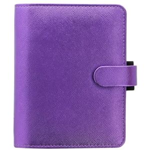 Filofax Pocket Saffiano organiser Metallic Violet Filofax Pocket Saffiano organiser Metallic Violet