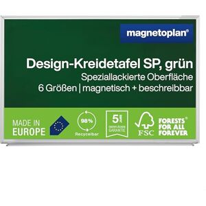 magnetoplan SP Blackboard 900 x 600 mm Green magnetoplan SP Blackboard 900 x 600 mm Green