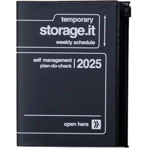 MARK'S(マークス) MARK'S 2024/2025 Taschenkalendar A6 vertikal, Storage it // Black MARK'S(マークス) MARK'S 2024/2025 Taschenkalendar A6 vertikal, Storage it // Black