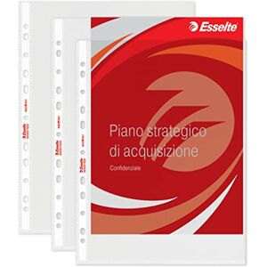 Esselte Perforated Envelopes, Copy Safe de Luxe, Transparent, Document Holder 22x30 transparent Esselte Perforated Envelopes, Copy Safe de Luxe, Transparent, Document Holder 22x30 transparent