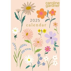 Portico Designs Ltd 2025 Caroline Gardner Botanical Blooms A3 Calendar Portico Designs Ltd 2025 Caroline Gardner Botanical Blooms A3 Calendar