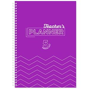 Silvine A4 Teacher's Academic Planner with Durable Hardback Covers and 204 x5 Period Planner Pages Silvine A4 Teacher's Academic Planner with Durable Hardback Covers and 204 x5 Period Planner Pages