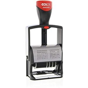 COLOP 2355102000 Word Strip-Date Stamp 2000/WD 43 x 10 mm Black Ink Pad COLOP 2355102000 Word Strip-Date Stamp 2000/WD 43 x 10 mm Black Ink Pad
