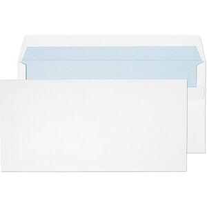 Blake Purely Everyday DL 110 X 220 Mm 90 GSM Wallet Self Seal Envelopes (13882/500) White Pack of 500 Blake Purely Everyday DL 110 X 220 Mm 90 GSM Wallet Self Seal Envelopes (13882/500) White Pack of 500