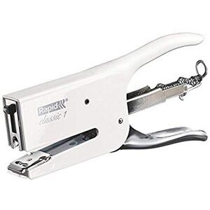 Rapid Retro K1 Stapling Pliers, 50 Sheet Capacity, Stapling and Pinning, Uses 24/6 and 24/8 mm Staples, Metal, Coconut Kiss, 5000491 Rapid Retro K1 Stapling Pliers, 50 Sheet Capacity, Stapling and Pinning, Uses 24/6 and 24/8 mm Staples, Metal, Coconut Kiss, 5000491