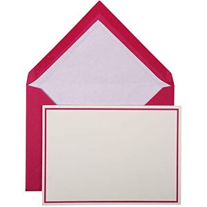 G. Lalo Lalo 32615L Correspondence Set with 10 Single Cards 10.7x15.2 cm 300g and 10 Lined envelopes 11.4x16.2 cm, in Raspberry Colour. Conditioned in Plastic Bag G. Lalo Lalo 32615L Correspondence Set with 10 Single Cards 10.7x15.2 cm 300g and 10 Lined envelopes 11.4x16.2 cm, in Raspberry Colour. Conditioned in Plastic Bag