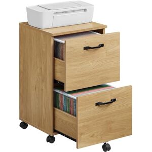 VASAGLE 2-Drawer Filing Cabinet, Mobile File Cabinet for Home Office, Small Rolling Filing Cabinet, Printer Stand, for A4, Letter-Size Files, Hanging File Folders, Straw Yellow OFC040Y70 VASAGLE 2-Drawer Filing Cabinet, Mobile File Cabinet for Home Office, Small Rolling Filing Cabinet, Printer Stand, for A4, Letter-Size Files, Hanging File Folders, Straw Yellow OFC040Y70
