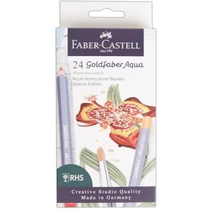 Creative Studio Goldfaber Aqua Watercolour Pencil Set, RHS Special Edition, Set of 24 Pencils, For Art, Craft, Drawing, Sketching, Home, School, University, Colouring Creative Studio Goldfaber Aqua Watercolour Pencil Set, RHS Special Edition, Set of 24 Pencils, For Art, Craft, Drawing, Sketching, Home, School, University, Colouring